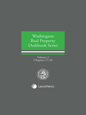 cover image of Washington Real Property Deskbook Series